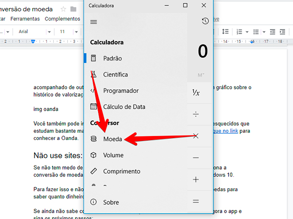 sites para fazer conversao de moeda conversor