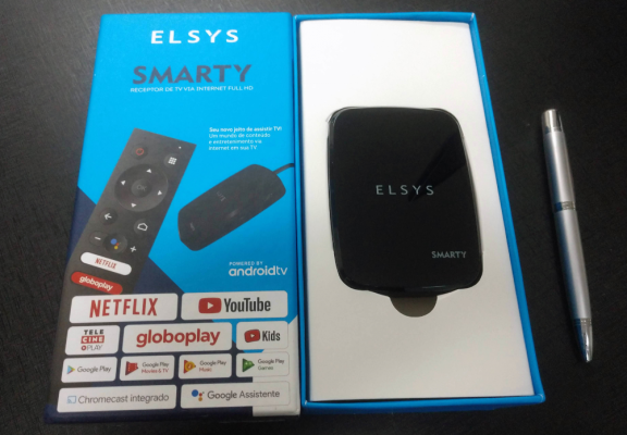 Análise review Elsys Smarty com Android TV. Vale a pena comprar? - elsys smarty Tecnologia e Internet tamanho do smarty elsys