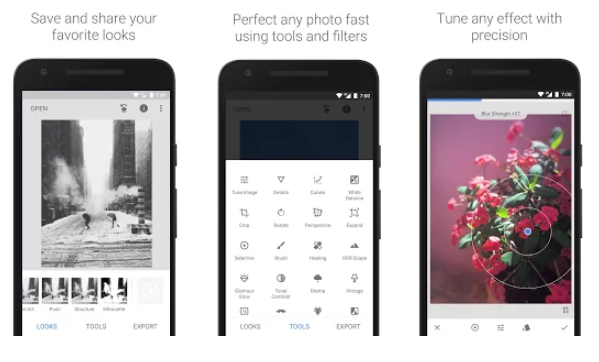 12 aplicativos para editar imagens no Android e iPhone - aplicativos para editar imagens Tecnologia e Internet telas do snapseed