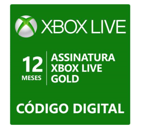 Xbox live 12 meses com 20% de desconto - xbox live gold assinatura